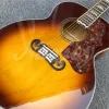 Guitar Sunset 43 "feste Fichte J200Vs Akustik Gitarre benutzerdefinierte Maple Wood Jumbo Body J200 Elektro Guitarra kostenloser Versand