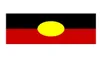 Aboriginal -Flagge 3x5ft 150 x 90 cm Polyesterdruck in der Innenhänge im Freien im Freien, die Nationalflagge mit Messing -Teilen Shippi8657321 verkaufen