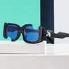 Lunettes de soleil Luxury Offs Mens Womens Brand Off Street Irregular UV400 Sun Glasses Arrow x Frame Disco Frames GLASSE HIP-HOP SPORT