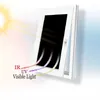 Vensterstickers 4m zwarte zonnebrandcrème glasfilm Zelfklevende licht blokkerende stickers