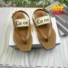 New top Designer Sandals Women's Woody Clogs Mule Flat Sandals Slide Letter loafers Slippers white Slippers Summer Beach Platform Canvas Shoes