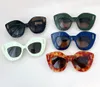 Vlinder zonnebril Zwart/Black Smoke 40127 Vrouwen zomer kat oogtinten Sunnies occhiali da sole UV400 brillen