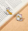 Creative Cartoon Animal Enamel Brooches Pins Cute Cat Fish Backpack Bag Sweater Jackets Badge Friends Gift Jewelry8968216