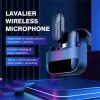 ラジオワイヤレスマイク1IN2 LAVALIER携帯電話ライブ放送機器Bluetooth Radio MicrophoneワイヤレスLavalier Microphone