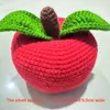 Party Decoration Exclusive And Original Simulation Of Hand Sewn Apple Fruit Home Artificial Variety Red Store Model