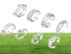 toe rings body jewelry 8 Piece Foot Set Small Tail Bow Dolphin Love Shape Hawaiian Jewelry Gqelq Toe Rings8691334