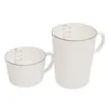 Tasses 500/1000 ml de boulangerie émail mesure tasse thermure résistante au lait de cuisine