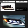 Para Toyota Camry V40 LED FARÇO 08-11 PARECENDO DO CABELO DE CABEÇA DIA DIA DIA DIA FREZER INDICADOR DO SINAL DE VIR