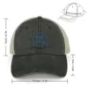 Berets Blue Mala - oryginalne logo Cowboy Hat Snapback Cap Fashion Beach Anime Golf End Men Damskie