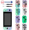 DIY Joycon Controller Shell para Nintendo Switch Substituição Habitação Tampa Joycon Case Acessórios com botões de conjunto completo Ferramenta C0121707449