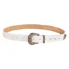 Riemen cowgirl taille keten casual metalen gesp vintage ceinture unisex riem