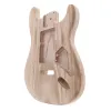 Кабели Туайные деревянные изысканные гитара Незаконченный кузов ствол материал струнные инструменты для электрогитары Strat St