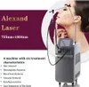 Direkt effekt Optisk fiberhårborttagning Laser 1064 755nm och Yag Laser Hårborttagningsmaskin Alexandrite Laser Skin Rejuvenation Beauty Machine Passar för all hud