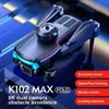 Drones K102 Max 5G Retour Brushless RC Drone 6K / 8K HD AERAL CAME CAME 360 Intelligent Obstacle Évitement quadcoptère pliable automatique 240416