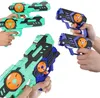 Summer 2-w-1 Super Soaker Blaster Squirt Pistolets Electric Mini Childrens Gun Water Basen Activity Base Fight Prezent 240403