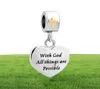 925 Sterling Srebrny Dangle Charm Nowy Bible Krzyż Anioł Jezus Bog Fit Fit Bransoleta DIY Jewelry Akcesoria 5491673