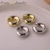 Backs Earrings 5 Pairs Punk Non Piercing Gold Color Clip Earring Chunky Ear Cuff Women Bold Statement Thick Cartilage Jewelry