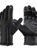 Cycling Gloves Men Women Winter Warm Thermal Fleece Bike for Touch Screen Waterproof Windproof Full Finger Mittens