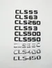 3 цвета для Mercedes Benz ClSClass C218 C219 C257 CLS53 CLS55 CLS63 CLS350 CLS450 CLS500 CLS550 Эмблема задних логотипа Sticker3111990