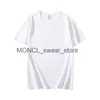 Damska koszulka damska czysta bawełniana bawełniana krótkie rękawowe stałe kolory dolne biała koszulka H240416