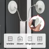 Systeem Baby Safety Lockers Home Window Limiter Kinderen Beveiligingsbescherming Producten Baby Door Lock Lockers Lade Wachtwoord sloten