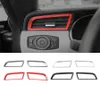 ABS Dash Board vänster Höger ventilation Ring Fit For Ford Mustang 20152016 Högkvalitativ biltillbehör2204516