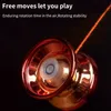 ALLIAGE PROFESSIONNELLE YOYO MAGIC TOY Strong Impact résistant Trick Yo-Yo Ball pour l'exercice coordination œil-main pour les enfants débutants 240411