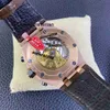 Designer Watches Watch Gentlemen Female Watch APS Royal Offshore Series 42mm Diameter Precision Steel 18K Rose Gold Gentleman Casual Watch 26470oro