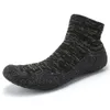 Socks shoes Platform Men women black grey red lightweight speed trainers flat platform sneakers casual GAI