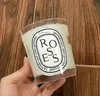 Fragrance Deodorant Scented Candle Santal Roses 190G Bougie Parfumee Netwt 65oz Top Quality Designer Brand Candles Whole3563466