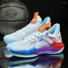 Sapatos de basquete de alta qualidade masculino masculino de treinadores esportes esportes plataformas de almofada de almofada de almofada atlética