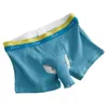 Sous-pants Pouche coton Boxer pour hommes éléphants Bulge de nez moyen