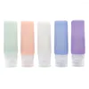 Opslagflessen 5 stks/set duurzame dispenser fles draagbare cosmetische squeezable reislotion