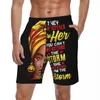 Shorts masculins Swimswear Woman African Board Summer Black Tribal Women Hawaii Beach Man Imprime Sports Fitness Fitness Sweet Swim Trunks