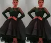 2015 Selling Sheer Neck Long Sleeve Prom Dresses Tealength Ruched Organza Puffy Ball Gown Prom Dresses Stylish Lace Evening 6943768