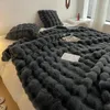Koce pluszowe koc na zimowe luksusowe ciepło super wygodne łóżka wysokiej klasy ciepła kołdra sofa solidna kolor
