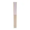 Party Favor Hand Held Fans White Paper Fan Bamboo Folding Handheld Folded For Church Wedding Gift Drop Delivery Home Garden Dhebi