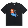 Sommer niedliche Katzen -Elf -Star -Modesport -Frauen T -Shirt Harajuku Grafikkleidung Topdrop Ship 240416