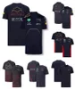 F1 Formula 1 Racing Tshirt Summer Verstappen Team Shortsleeeved Shirt com a mesma Custom6804402