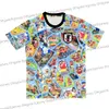 24 25 Cartoon de Jersey de futebol Isagi Atom Tsubasa Minamino Asano Doan Kubo Ito Kit Kit Japonês Camisa de futebol especial de futebol Maillot de Foot Sakura Tokyo Dragon 18 19