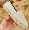 Designer Luxurys Casual Men Chaussures Espadrilles Summer Designers Summer Flat Beach Half Slippers Fashion Mandis Fisherman Canvas Shoe