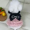 Costume de vêtements pour chiens Robe d'été Cat Chihuahua Yorkie Pomeranian Shih tzu Maltais Poodle Bichon Pet Clothing