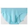 MUITAS MENINAS MENOS RECULHA ICELA ICE SILKless calcinha 3D Bolsa convexa Summer Summer Cool Wet Sedutption Bikini Elastic Lingerie Briefs