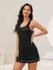 Women's Sleepwear Summer Nightgown Camisole Dress Racerback Pajamas Night Sleeveless Nighties Nightwear Leisure Homewear