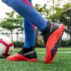 American Football Shoes Breattable Mesh Boots Män kvinnor TF Soccer Professional Futsal Sneakers Big Size 49 Botas Futbol