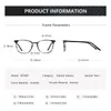 Zonnebrillen Frames Zenottic Hoge kwaliteit Acetaat Optische bril voor mannen Vrouwen Vintage Square Non-receptende bril Oculos de Grau