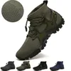 Fitnessschoenen Ademend Mesh Mes's Botas Tactical Boots Wandelen Soft Outdoor Non-Slip Trail Trekking Climbing Designer Waden Sneakers