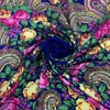 Écharbes 90 90cm Écharpe carrée russe Femmes Floral Print Bandana Châle rétro Babushka frangée Babushka Head Wraps Châles ethniques