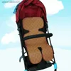 Stroller onderdelen accessoires Baby Stroller Liner Stroller kussen kussen duwstoel koelkussen zomer ademend pad Q240416