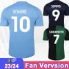 23 24 WRIGHT SIMMS Mens Soccer Jerseys SHEAF BINKS DASILVA THOMAS GODDEN BIDWELL KELLY ALLEN O HARE Home Away 3rd Football Shirt